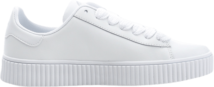 Anna Wide Lace Sneaker Weiß