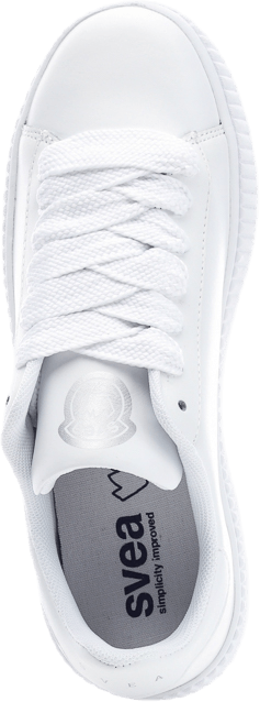 Anna Wide Lace Sneaker Weiß