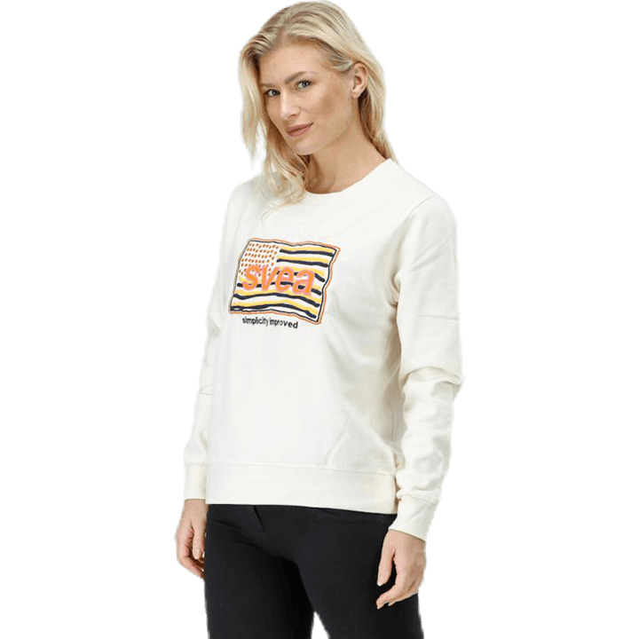 Ella Crew White