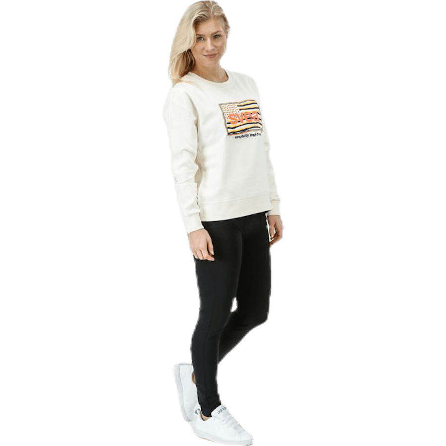 Ella Crew White