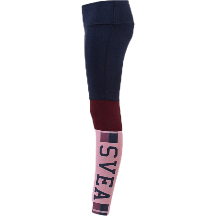 Color Block Junior Tights Blue/Pink