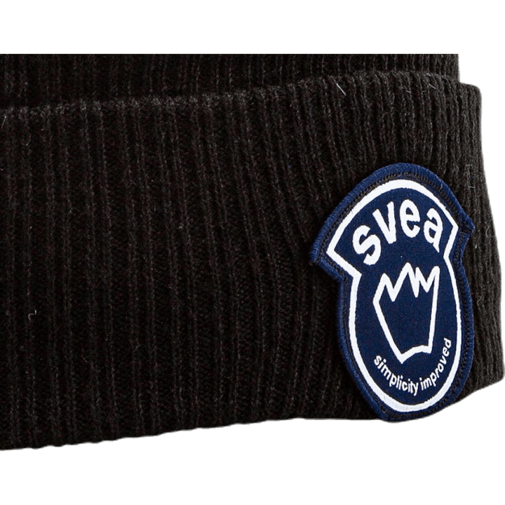 Rib Hat Black