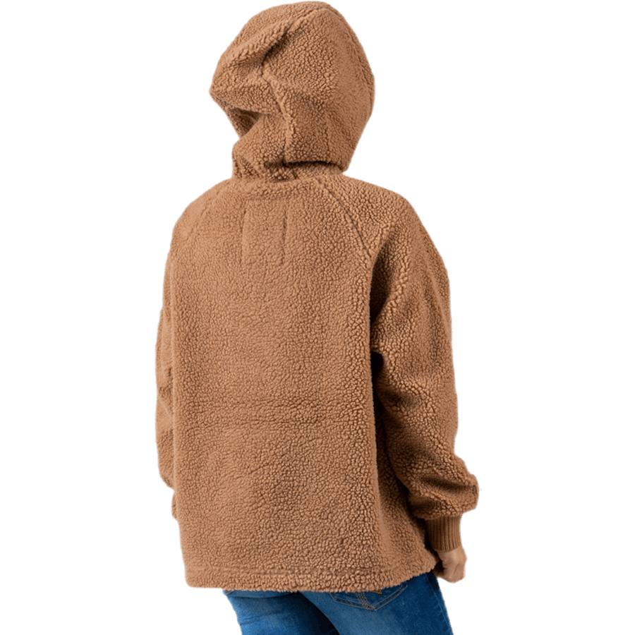 Ophelia Pile Hood Brun