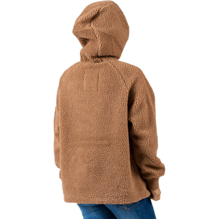 Ophelia Pile Hood Brun