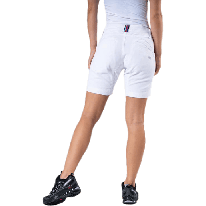 Après Cord Shorts Weiß