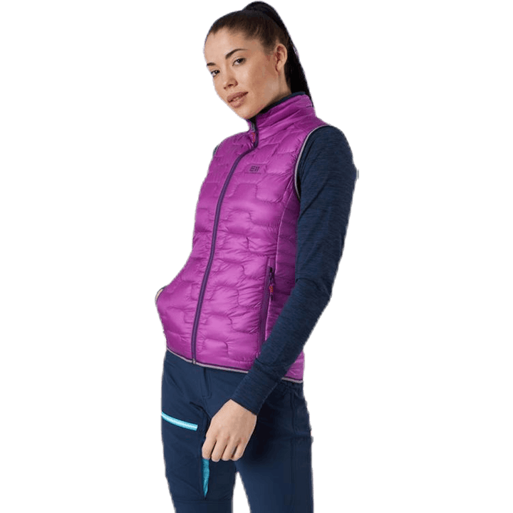 Motion Down Vest  Purple