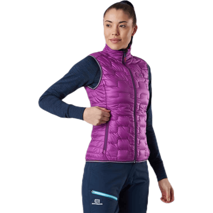 Motion Down Vest  Purple