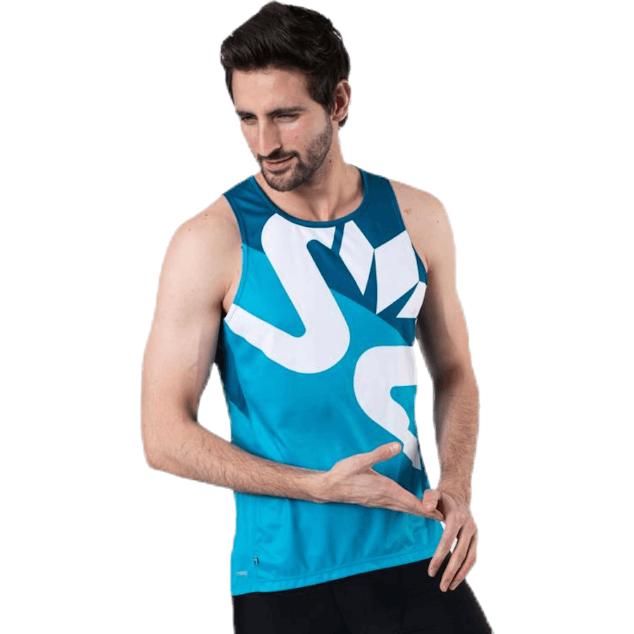 Race Air Tank Blue/Grey