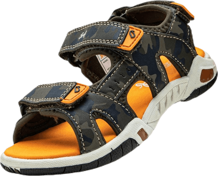 Saimen Blinking Sandal Orange/Green