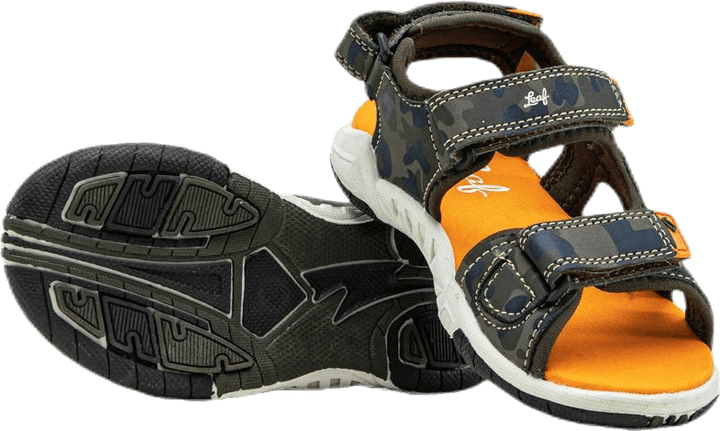 Saimen Blinking Sandal Orange/Green