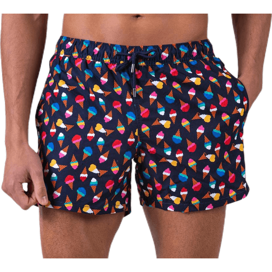 Ice Cream Swim Shorts Blue