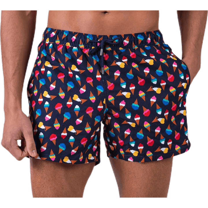 Ice Cream Swim Shorts Blue