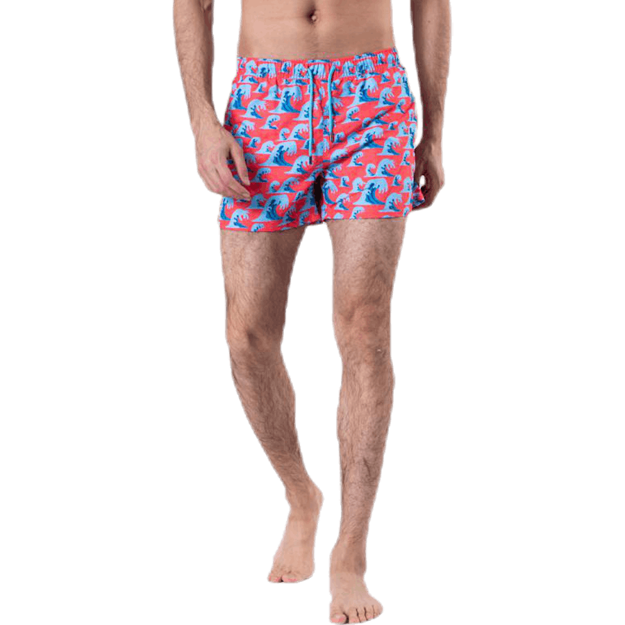 Wave Swim Shorts Red