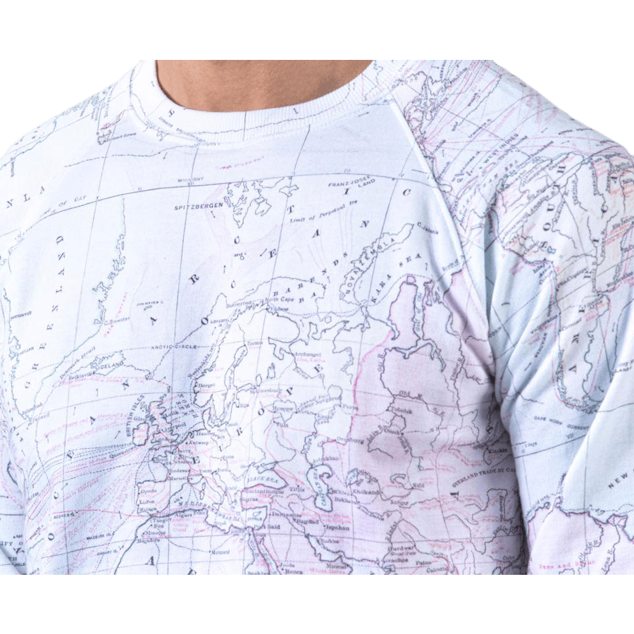 Malmoe Map Patterned