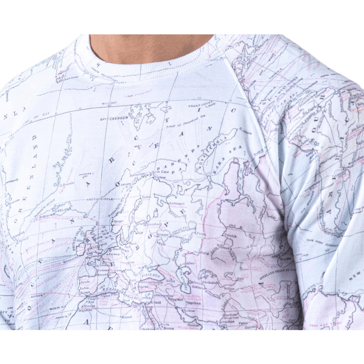 Malmoe Map Patterned