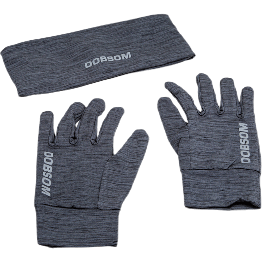 Headband & Gloves Black