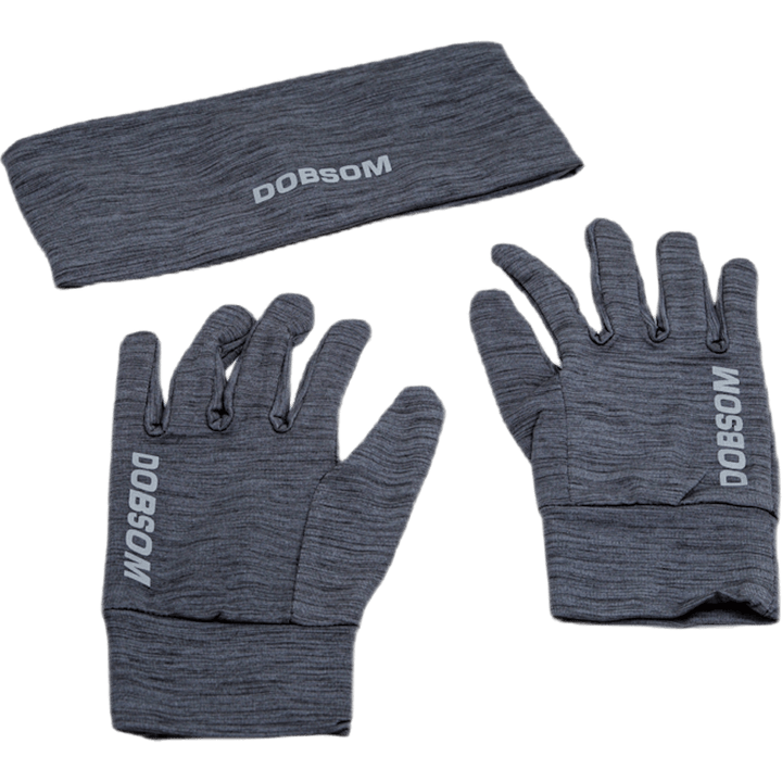 Headband & Gloves Black