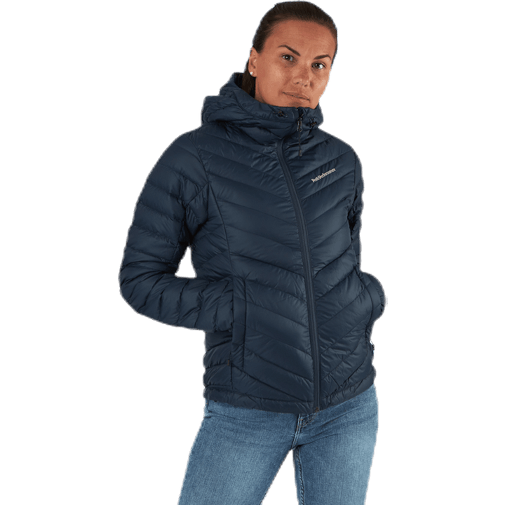 Frost Down Hood Jacket Blue