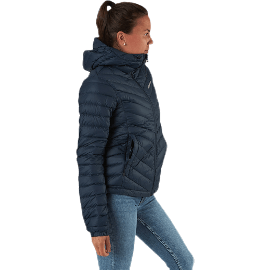 Frost Down Hood Jacket Blue