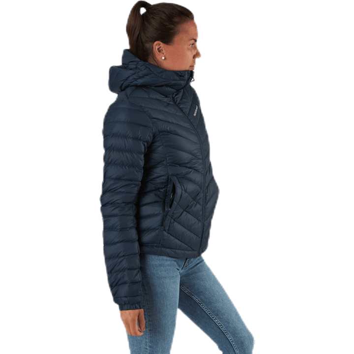 Frost Down Hood Jacket Blue