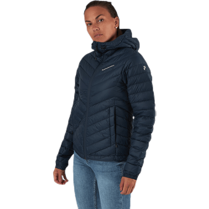 Frost Down Hood Jacket Blue