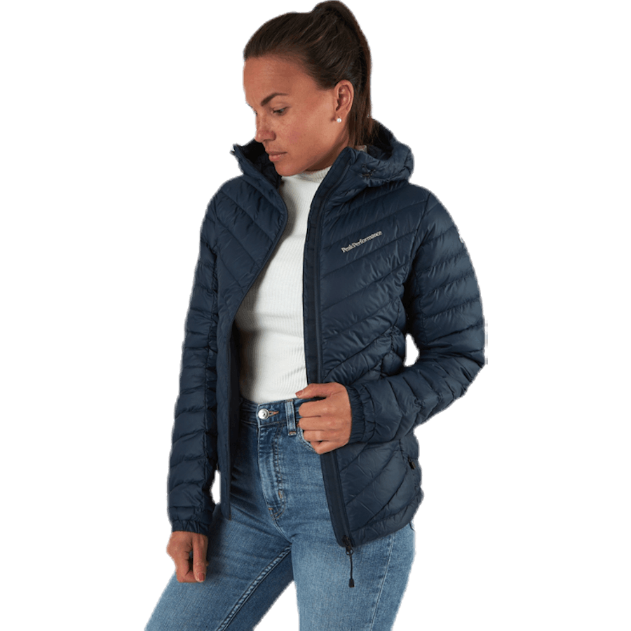 Frost Down Hood Jacket Blue