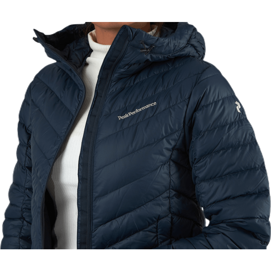 Frost Down Hood Jacket Blue