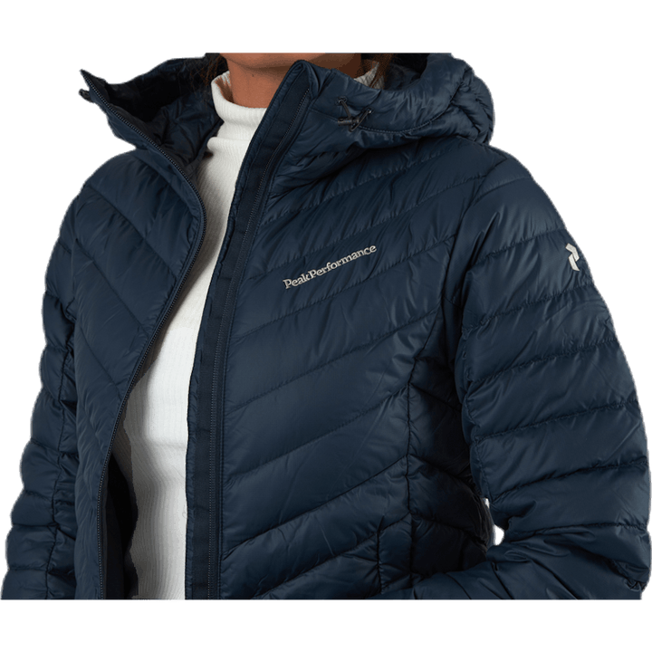 Frost Down Hood Jacket Blue