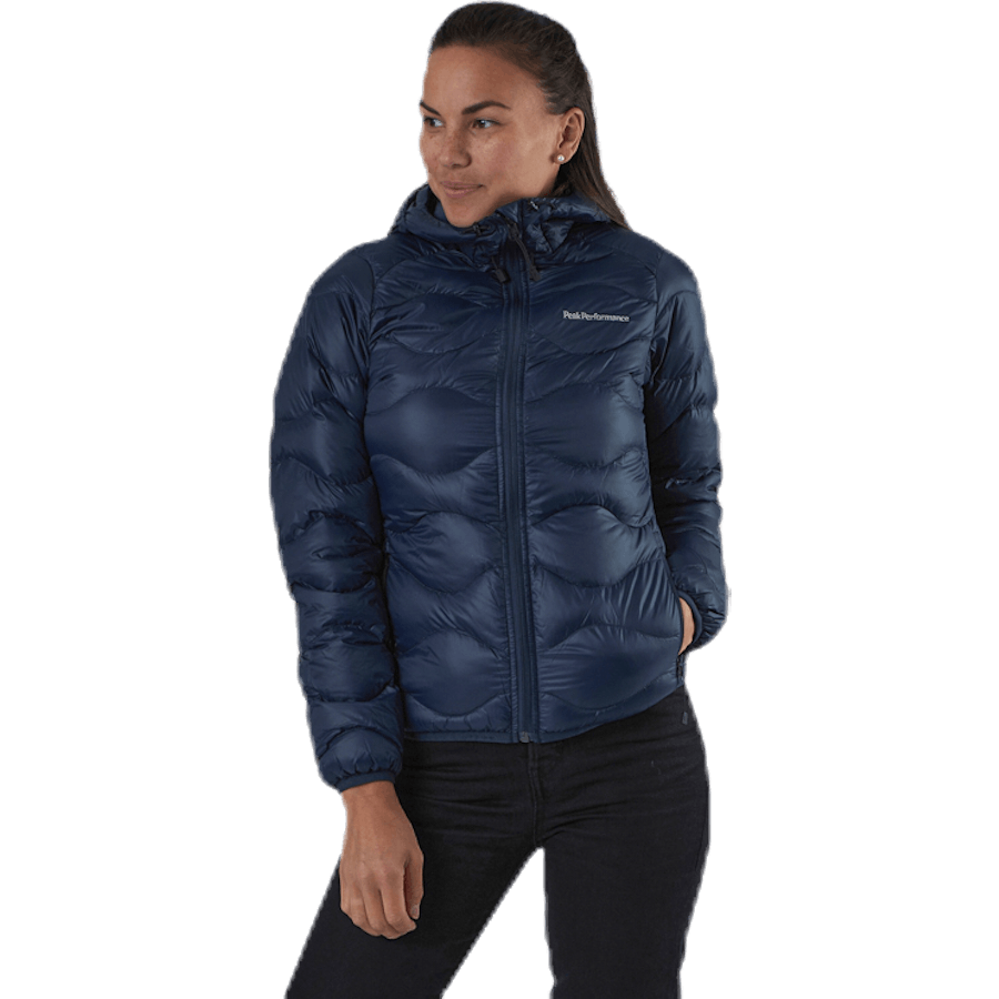 Helium Hood Jacket Blue