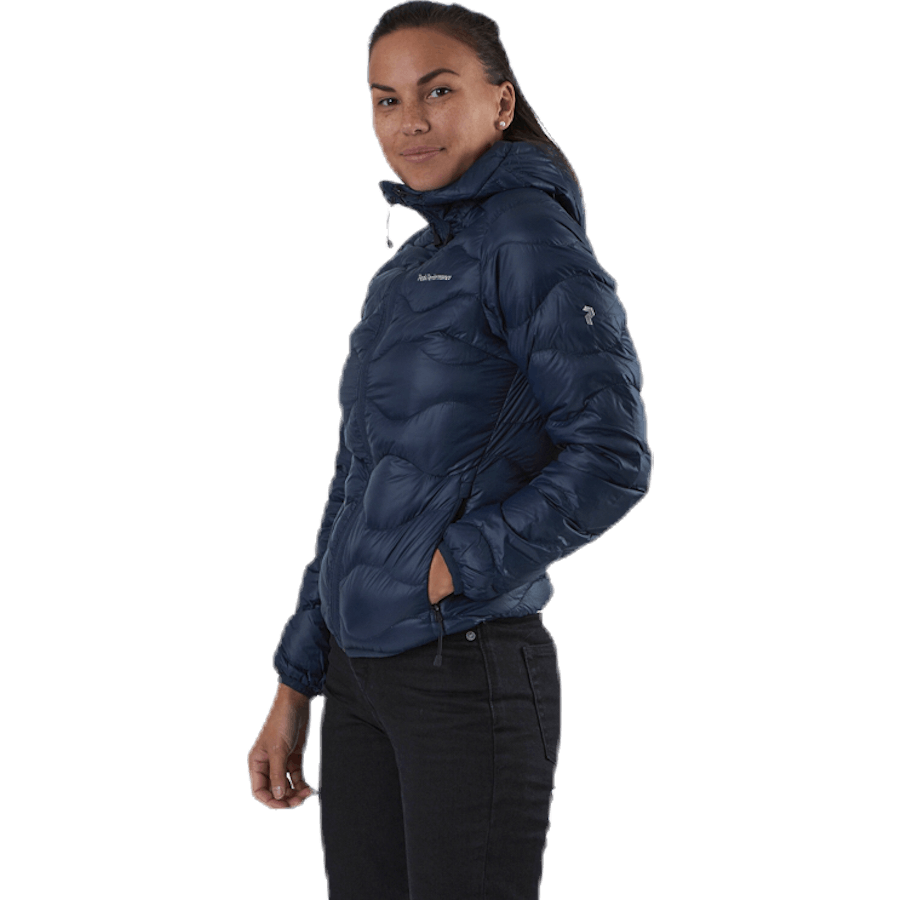 Helium Hood Jacket Blue