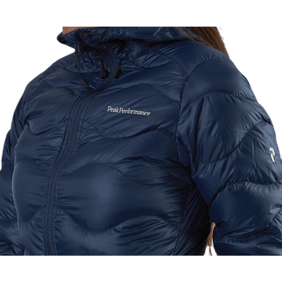 Helium Hood Jacket Blue