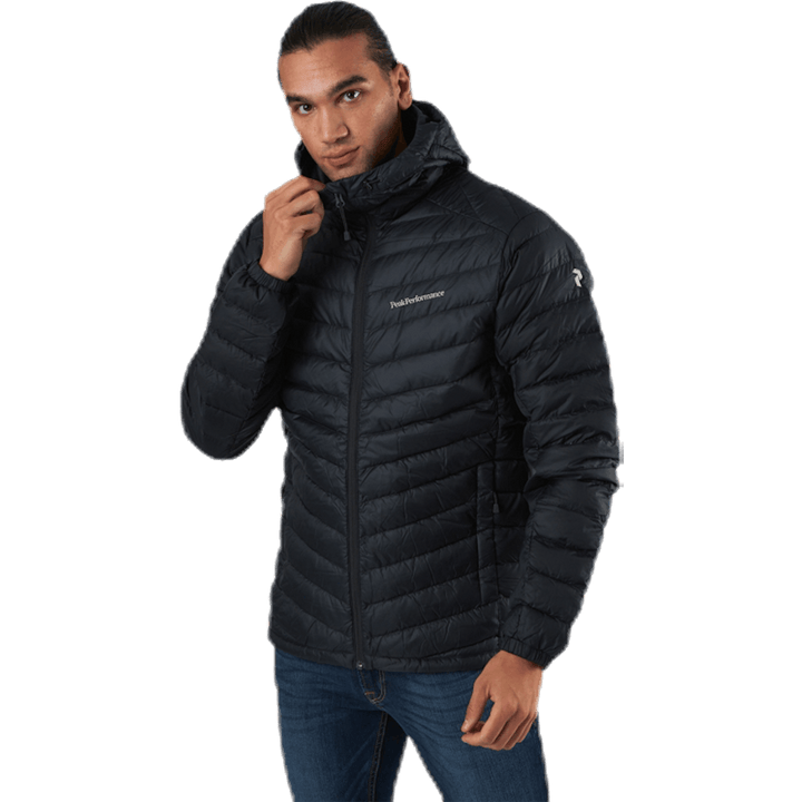 Frost Down Hood Jacket Black