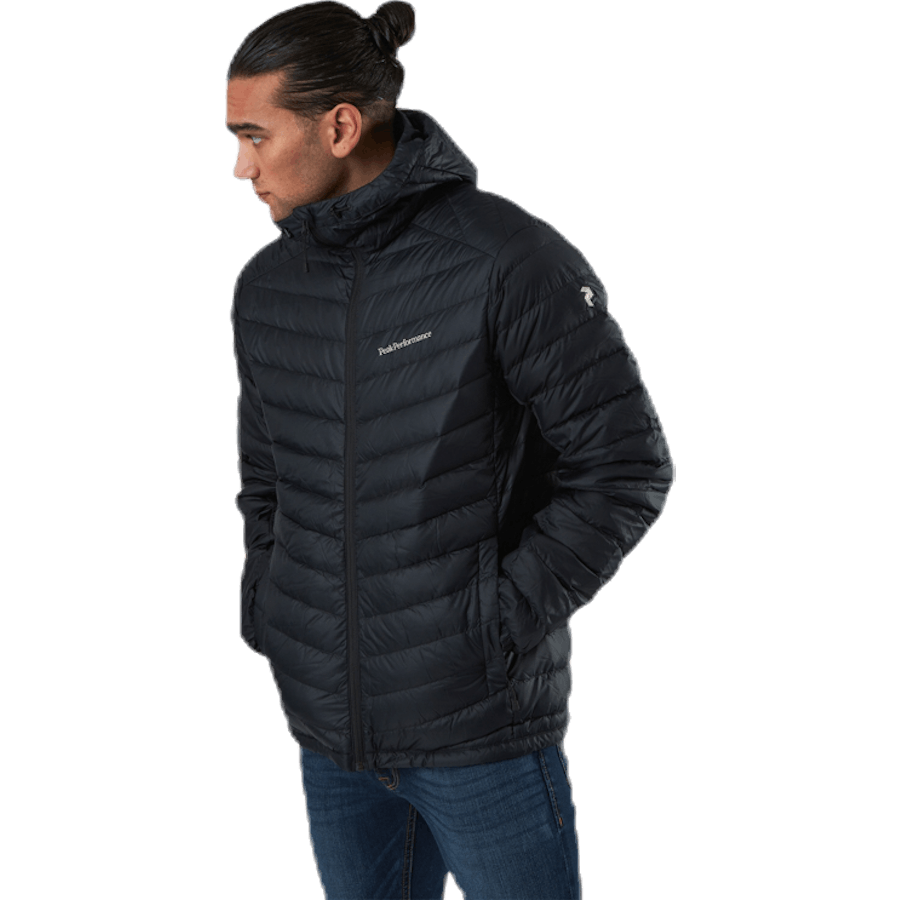 Frost Down Hood Jacket Black
