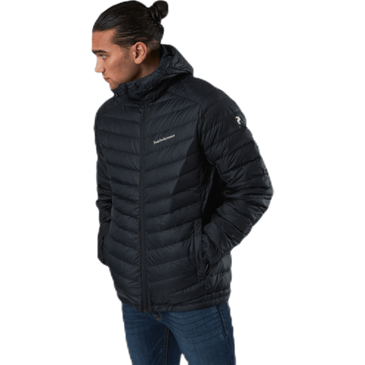 Frost Down Hood Jacket Black