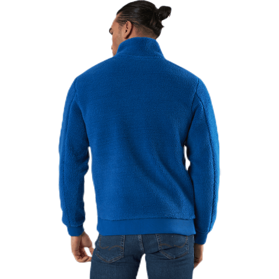 Original Pile Zip Jacket Blue