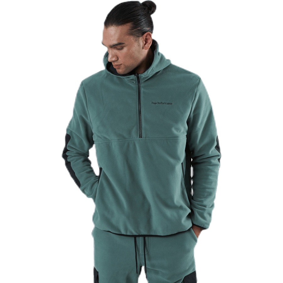 Capuche Tech Soft Reverse noir/vert