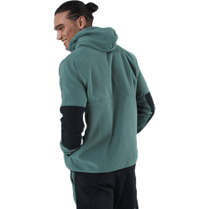 Capuche Tech Soft Reverse noir/vert