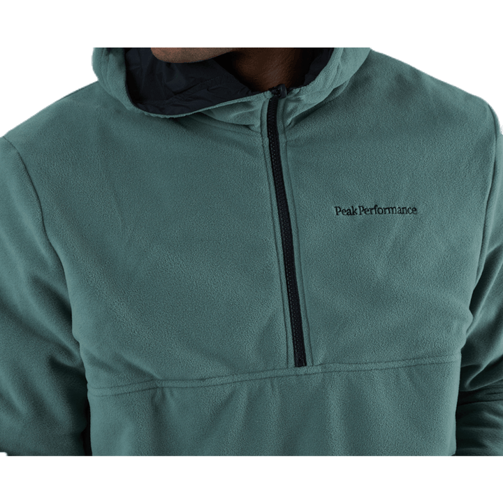 Capuche Tech Soft Reverse noir/vert