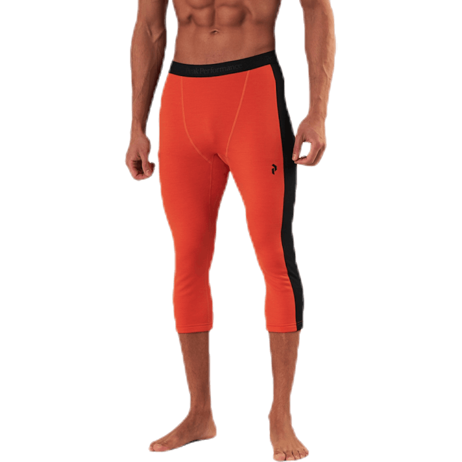 Vertical Mid Tights Orange