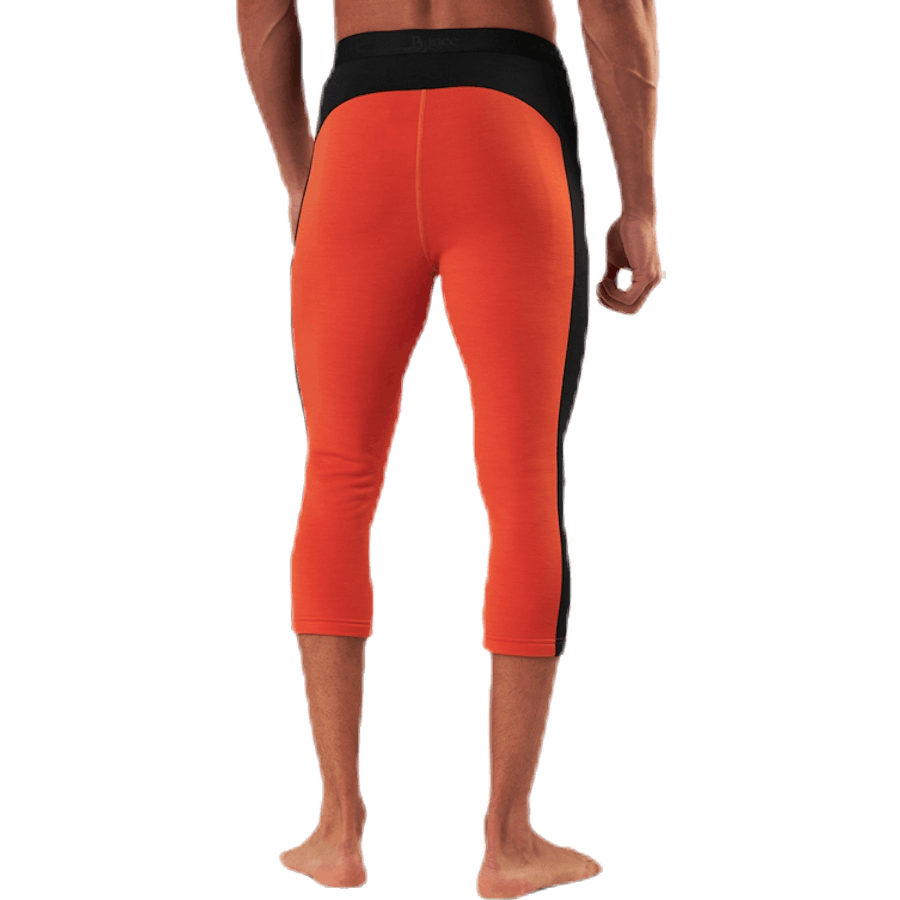 Vertical Mid Tights Orange
