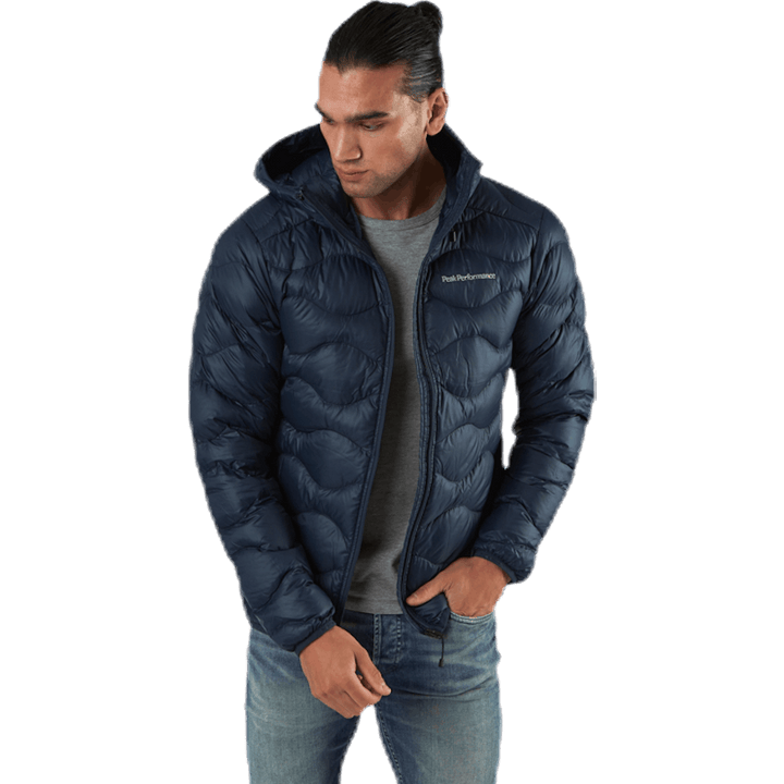 Helium Hood Jacket Blue