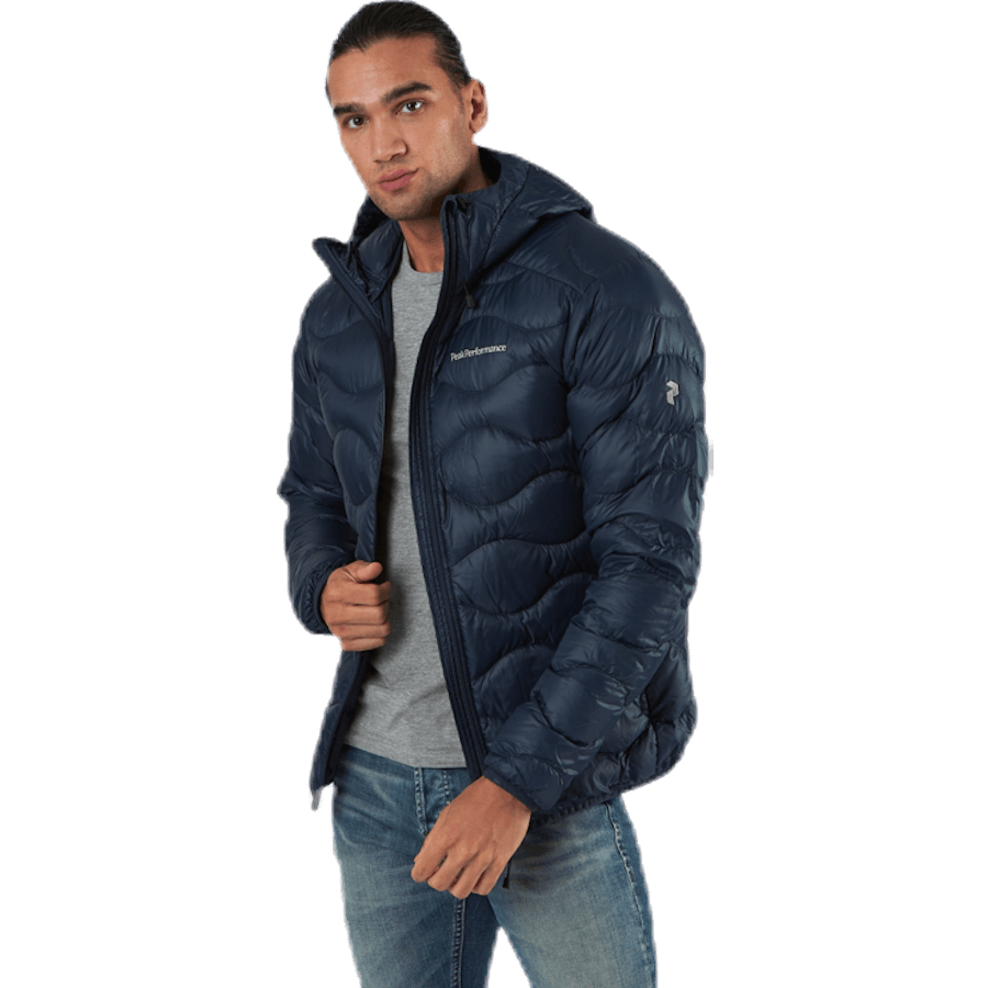 Helium Hood Jacket Blue