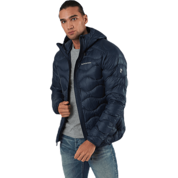 Helium Hood Jacket Blue