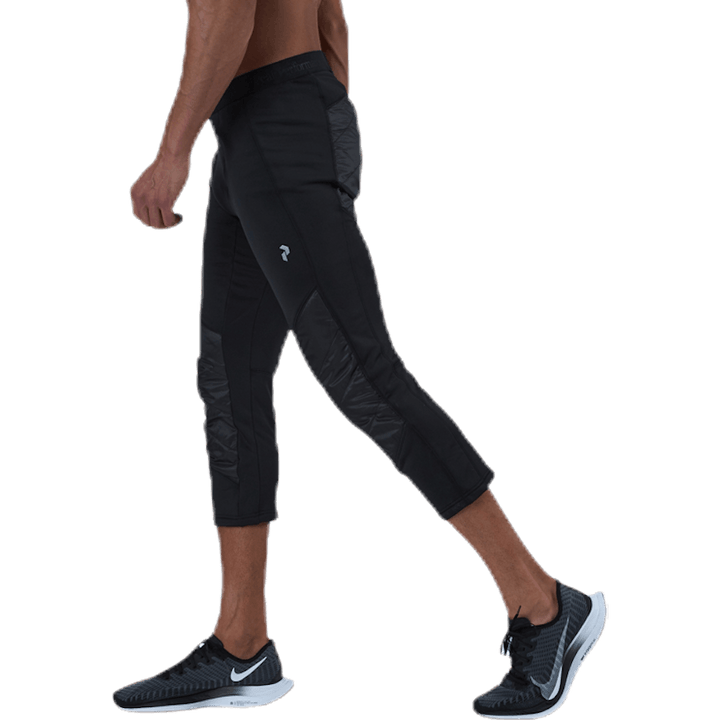 Alaun-Hybrid kurz John Black