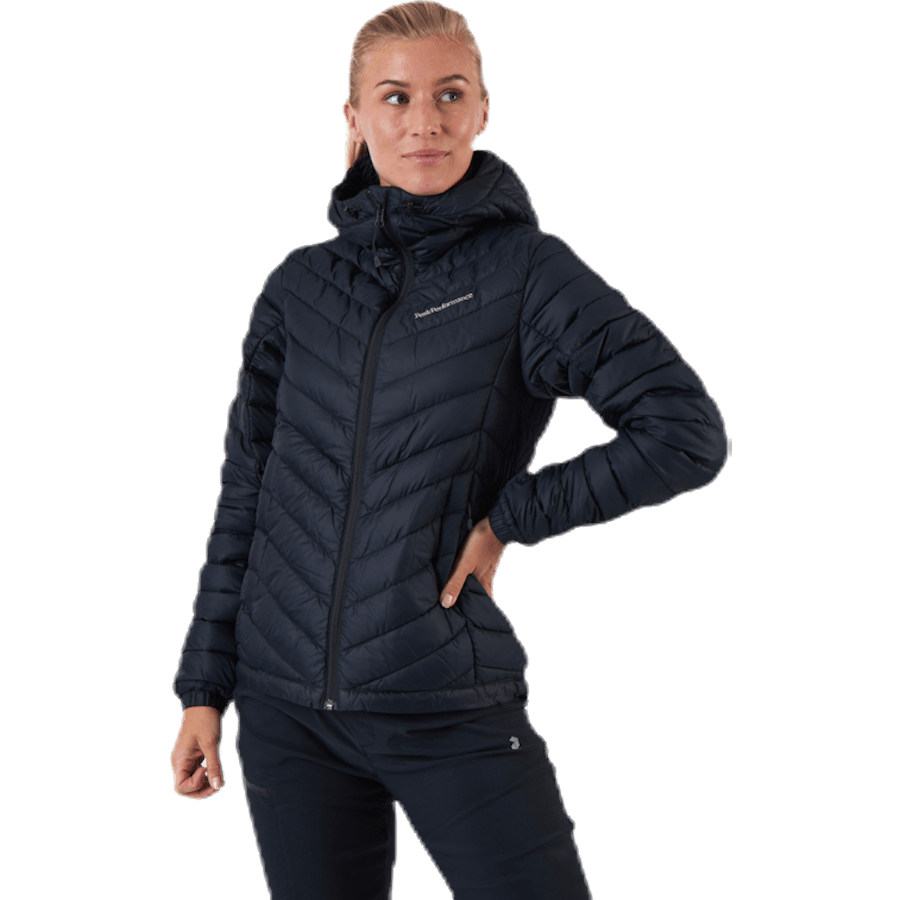 Frost Down Hood Jacket Black