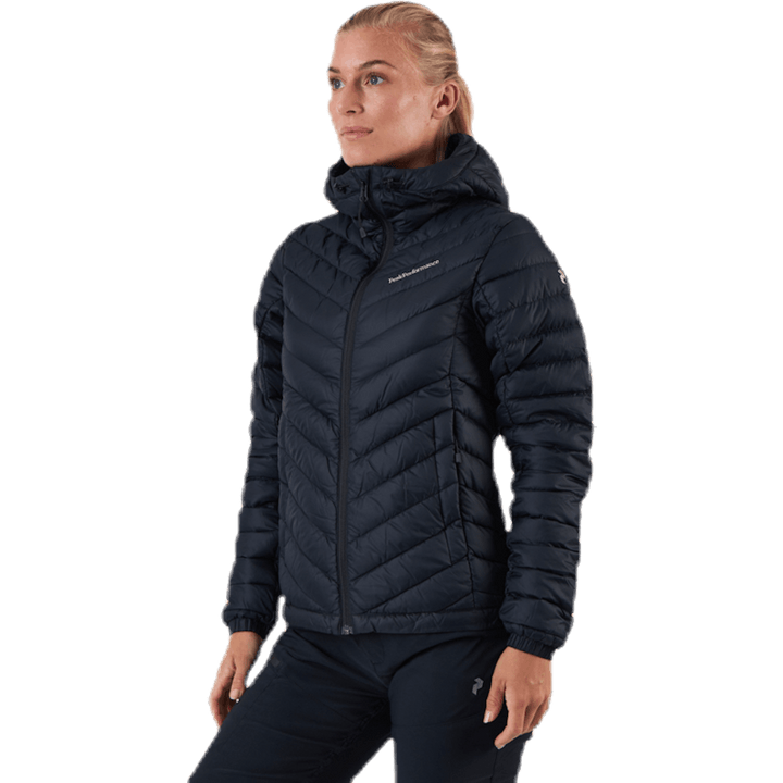 Frost Down Hood Jacket Black