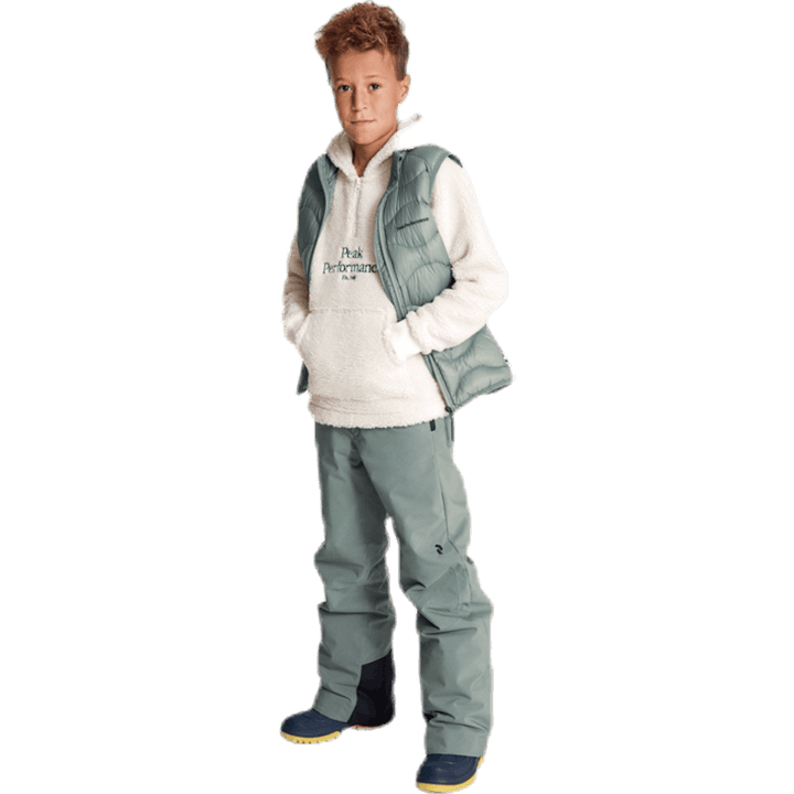 Junior Original Pile Half Zip Hoodie White