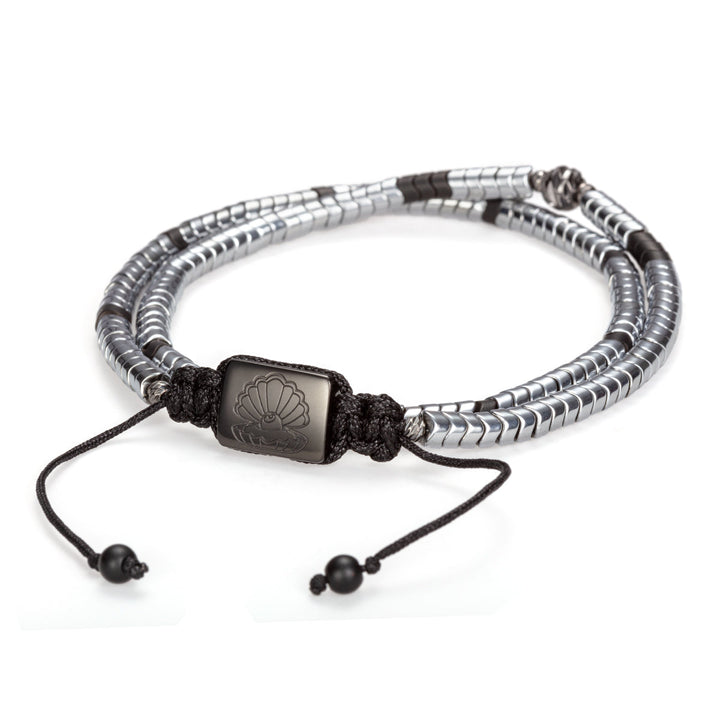 Flaweave Wrap Bracelet Silver