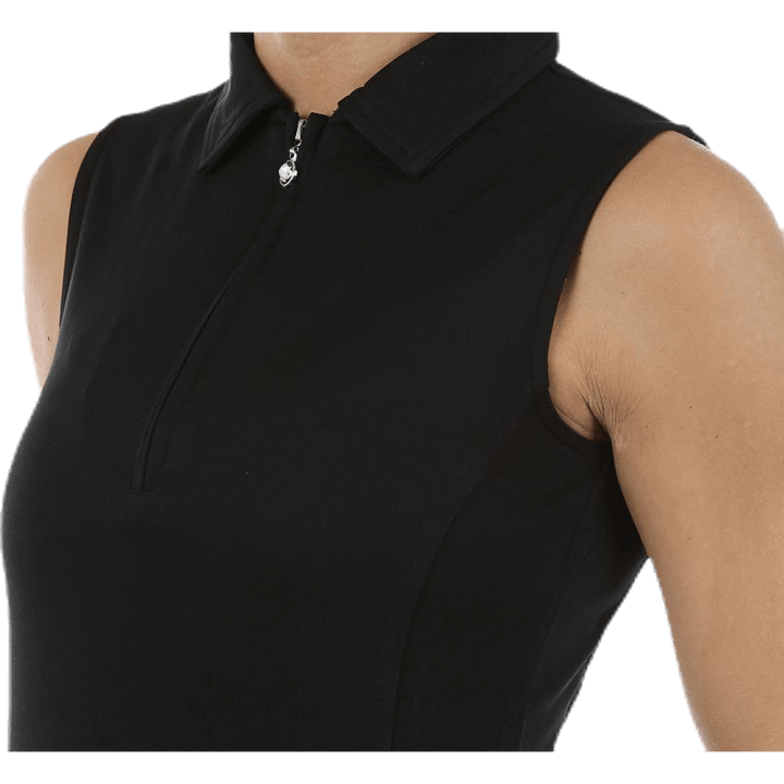 Macy S/L Polo Shirt Black