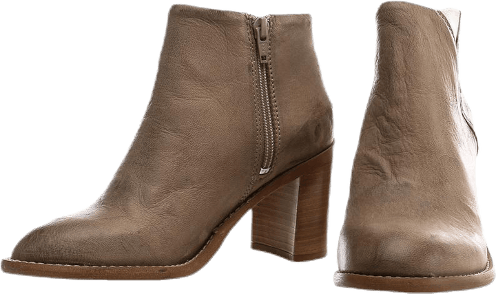 Leigthon W Lederschuh Braun/Weiß